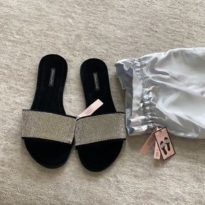 Rhinestone Victoria’s Secret slides